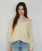 CITTA Double Layered Vneck Tube Top Knit Set_Ctk258(5Color)
