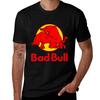 Bad Bull Logo Brand Parody Spoof TShirt Graphic T Shirts Cotton Graphic Tees Unisexs T Shirts Top Quality