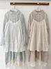Neues Koreanisches Damen Baumwoll-Stickerei Lagen-Camisole-Weste - Frühling/Sommer Japanischer Stil Lockerer Schnitt.
