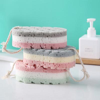 Banyo Süngeri Fırçası Duş Cilt Temizleyici Masaj Yumuşak Spa Köpüğü Ölü Deri Temizleyici
