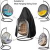 Dustproof Eggshell Hanging Chair Cover Thickened Oxford Zippered Rainproof Sunproof