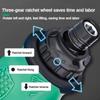 Short Handle Phillips Screwdrivers Cross Groove Shaped Screwdriver Ratchet Screwdriver  Hand Tool