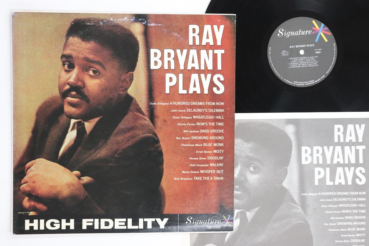 

LP Record RAY BRYANT - Ray Bryant Plays SM6008 SIGNATURE 1986 Japan Jazz Used