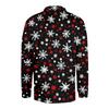Men's Casual Style Solid Color Loose  Shirt Long-sleeved Top