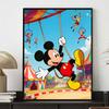 Disney Diamond Painting Kit DIY Round Home Wall Decor Adult Handmade Gift Circus Mickey Mouse Fun Acrobat Show