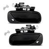 Exterior Door Handle For 1993-98 Toyota T100 Front Left Right Side Plastic Black