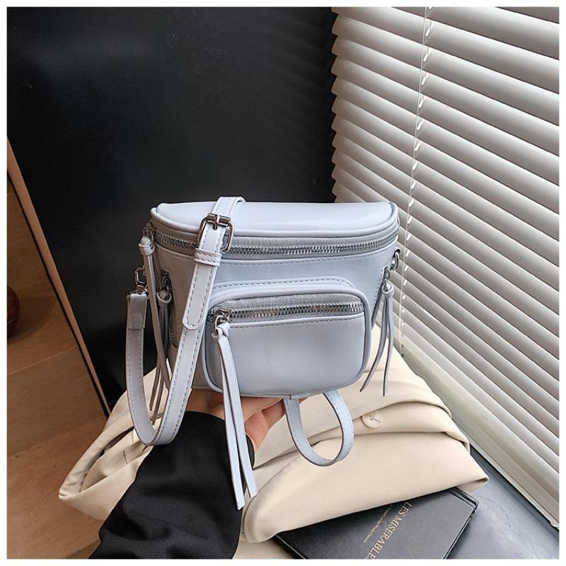 High-end Texture Fashionable Versatile Small Bag Women's New Simple and Trendy Temperament Single Shoulder Crossbody Bucket Bag