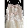 Camisole Dress with Double Tulle Plus Princess Mori Dreamy Cosplay Navy Blue and Voluminous Princess Halloween Costume Party [SSUPTEMBER2]