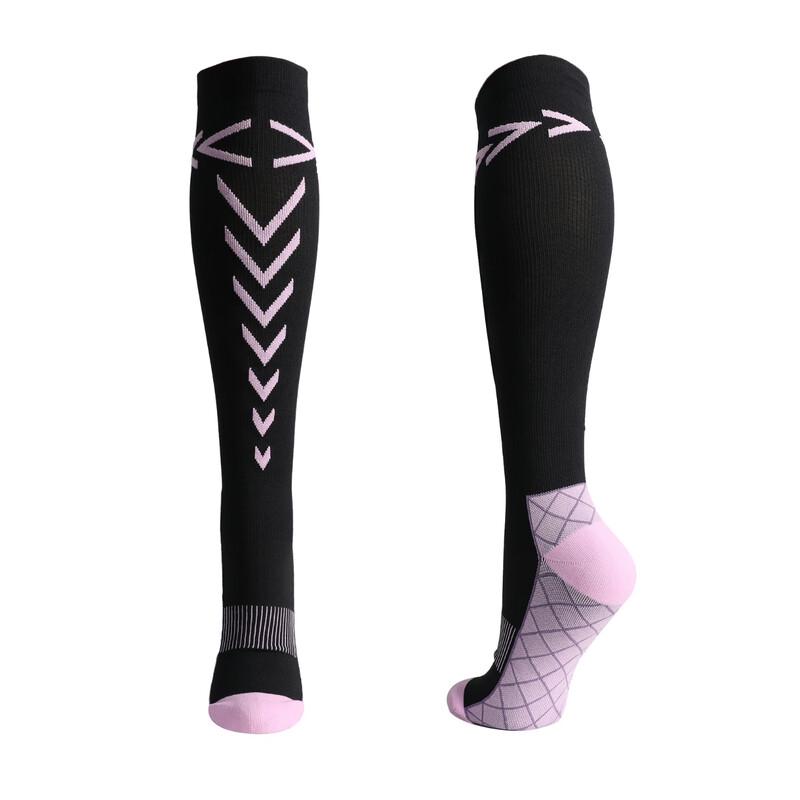 WEZHO Unisex Sports Compression Calf Socks