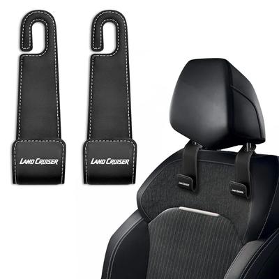 XYHGM Toyota Land Cruiser Kopfstützenhaken für die LAND CRUISER 250 Serie mit exklusiven 30kg Gewicht PU-Leder Versteckte Auto-Sitz-Haken für das Auto-Vorder- und Innenraum