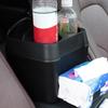 Car Console Organizer With Cup Holder Car Garbage Can Cup Holder Extra Large Waste Container Storage Box Multifunctional Vehicle