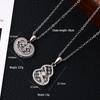 S925 Sterling Silver Fu Lu Hulu Ruyi Pendant Necklace - Chinese Trend Clavicle Chain, Light Luxury Fashion, Versatile Design X143.
