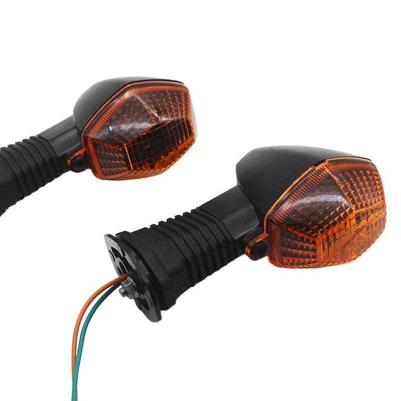 1 Pair Yellow Lens Motorcycle Turn Signal Light Lamp Indicator Fit for Suzuki GSF 650N/S 1200S 1250S Bandit GSX 650F 1250FA