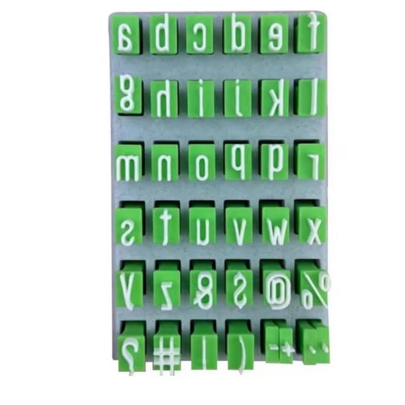 Uppercase Letter Alphabet Clay Seal Embossing Diy Craft Ceramic Artistic Letters Lowercase Letters Portable