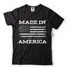 Hergestellt in Amerika Shirt USA Flagge Shirt US Patriotisches Shirt 4. Juli Shirt