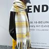 Winter Vintage Plaid Scarf Thick Warm Fuzzy Neck Warmer Unisex