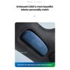 For Zeekr 001 009 X 007 7X 2021-2026 Suede Sunglasses Holder Car Glasses Storage Box Interior Modified Upgrade Parts