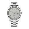 Langjue Automatic Men'S Watch Steel Belt Butterfly Buckle Luminous Fashion Non-Mechanical Women'S Quartz Watch
