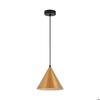 Lampa wisząca dekoracyjna 1xE27 23W IP20 – Złoty metal