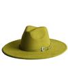 Classic Camel Suede Hat Wide Brim  New Fedora Hat Men Women Autumn Winter Felt Hats Classic Church Fedoras Chapeau Sombrer