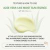 [KWAILNARA] Aloe Vera Moisture Aqua Soothing Sun Essence - SPF50+ PA++++ Hydrating Cooling Sunscreen, 50g | Olive's K-beauty