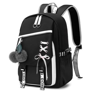 [Panegy] Women's Backpack, Large Capacity, Lightweight, Cute, Water-Repellent, Suitable for High School Girls, College Students, and Adults, Stylish,