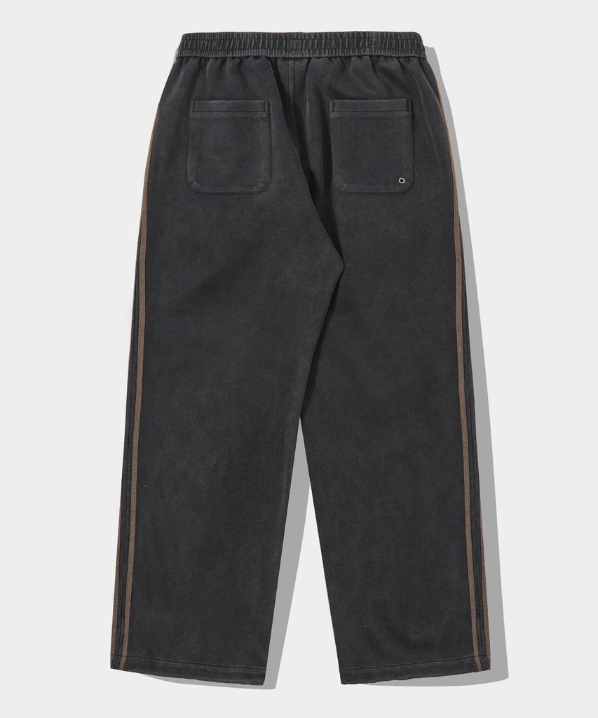 Dimiteulibeullaeg Vlad One-Pleat Track Sweatpants_Pigment Charcoal