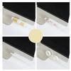 2Pcs Acrylic Monitors Bottom Memo Board Transparent Acrylic Monitor Memo Board  Mobile Phone Pen
