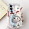 For Vivo Y19 1915 Case Y19S V2419 Luxury Fashion Cute Cartoon Girl Shockproof Silicone Back Cover For Vivo Y19s Phone Case Funda