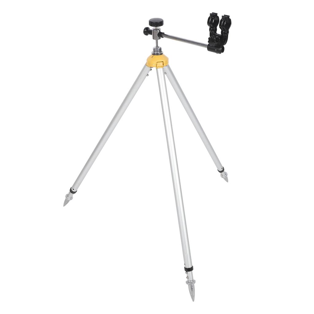 Prism Pole Stativ 80 zu 124cm Höhe Einstellbar Aluminium Legierung Vermessung Stange Unterstützung Halterung