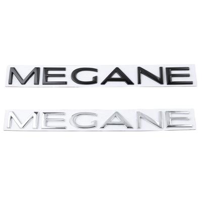 Emblema Insignia Calcomanías Adhesivo de Metal 3D para Coche Logo MEGANE para Piezas de Estilo Megane Decoración Accesorios para Coche Pegatinas para Coche