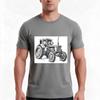 Ltz T40 Tshirt Summer Casual Cotton Tee Oversized Streetwear Tops Vintage Graphic Print Loose Fit Short Sleeve 100 Cotton