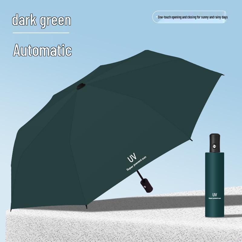 Umkehrbarer UV-Sonnenschirm: Anti-Ultraviolett Unisex Schwarzer Regenschirm mit individuellem Logo