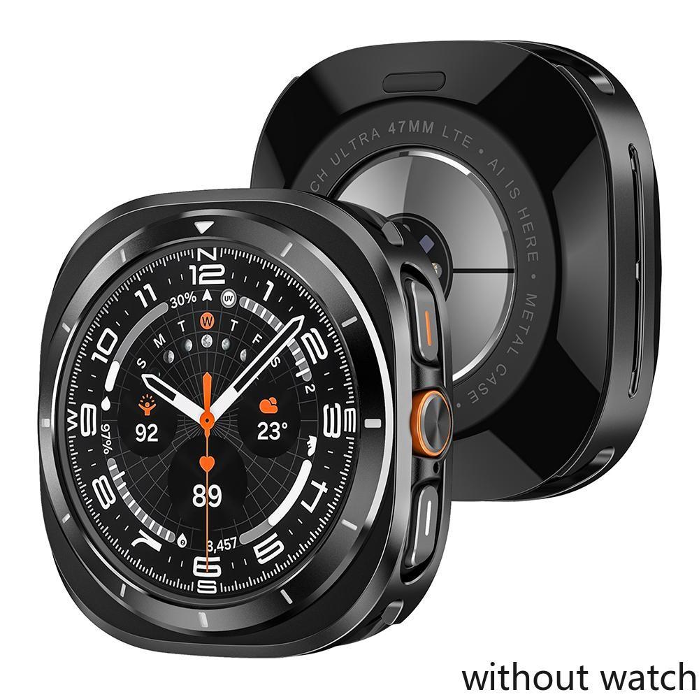 Metalowy Zderzak ze Stopu Aluminium dla Samsung Galaxy Watch Ultra 2026 47mm Pokrowiec Ochronny dla Samsung Galaxy Watch 7Ultra 47mm