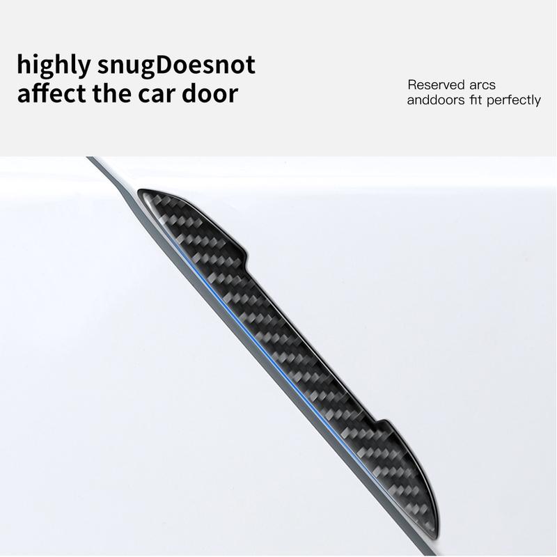 YZ For Tesla Model 3 Y Highland Juniper 2025 Car Door Protector Mirror Protector Bumper Sticker Vehicle Anti-collision Strip