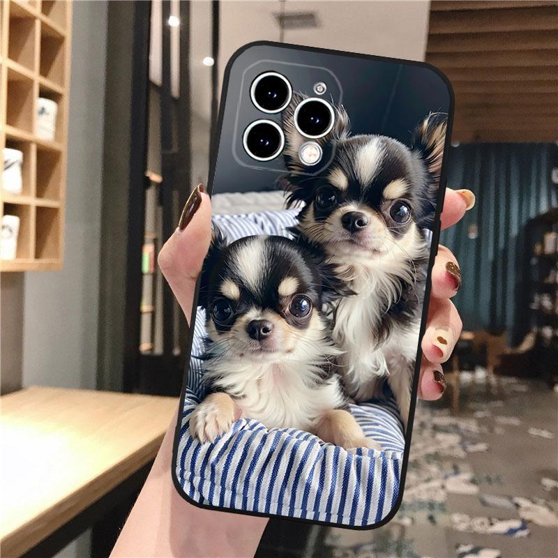 Chihuahua Puppy Dog Phone Case For iphone 15 14 Pro Max 13 12 11 Pro Max XSMax XR 12 13 mini 14 Plus Shell