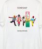 T-Shirt Starship band in mezzo alla baraonda Uomo Donna Magliette Top bianco Unisex Tutte le taglie JJ2639