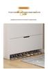 Ultra-Thin Flip-Lid Shoe Cabinet: Space-Saving Multi-Layer Rack for Narrow Entrances, Large Capacity, Economical Storage Solution