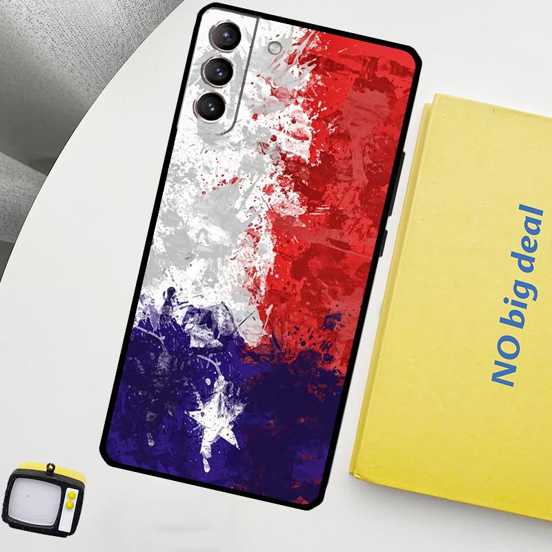 Texas Flag Phone Case For Samsung Galaxy S26 S24 Ultra S20 S21 S22 S23 Plus S10 S24 FE S25 Ultra Cover