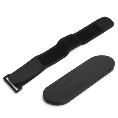 MOMOSTICK Handy-Stick Gel-Pad Finger-Schlaufe Halter Griff Ständer mit Handy-Armband Schwarz