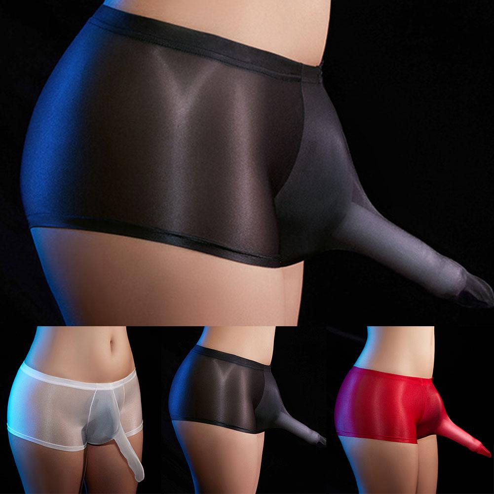 Cock Stockings Men Underpants Elephant Nose JJ Sleeve