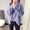 Autumn and Winter High Neck Sweater for Women Loose Pullover Sweater Long Sleeved Sweater for Women