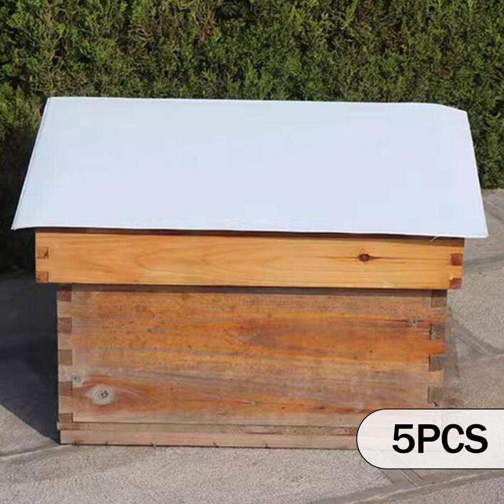 5 Pack Bee Rain Protection 50x60 Cm for Beekeeping