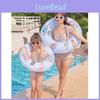 New Pvc Inflatable Astronaut Cute Rabbit Swim Ring Children's Lovely Swimming Safety Ring Supply For Water Activities