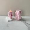 Concise Creative Fashion Geometric Tree Root Silicone Candle Mold Wave Rotating Aromatherapy Soap Gypsum Ornament Mould Gifts
