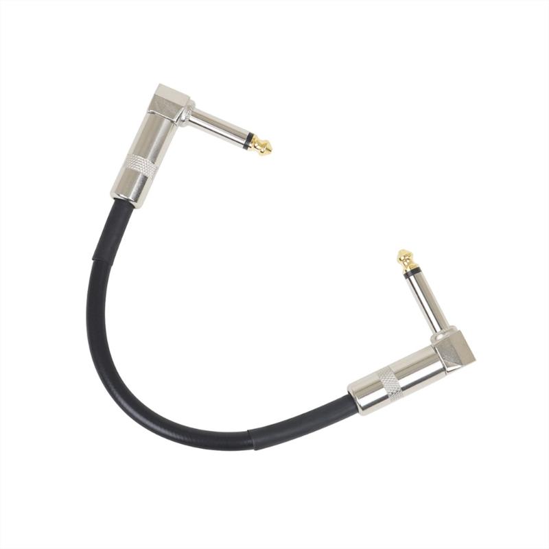 Guitar Effects Connection Cable 6.35 Monoblock Effects Connection Cable Shielded Monoblock Cable 15cm/30cm/50cm