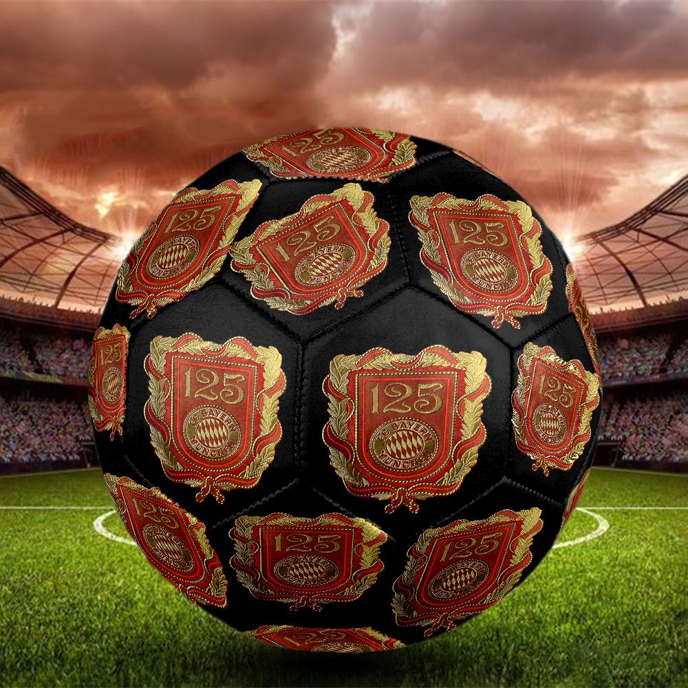 Th Anniversary Badge Size 5 PU Material Seamless Wear Resistant Match Training Football Futbol Voetbal Bola 0706a5 Size 5