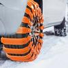 Snow Chains For Trucks Reusable Traction Belt 5 Pieces Non-Slip Zip Tie Car Tires Chain For Vehicle Automotive Scooter SUV Sedan
