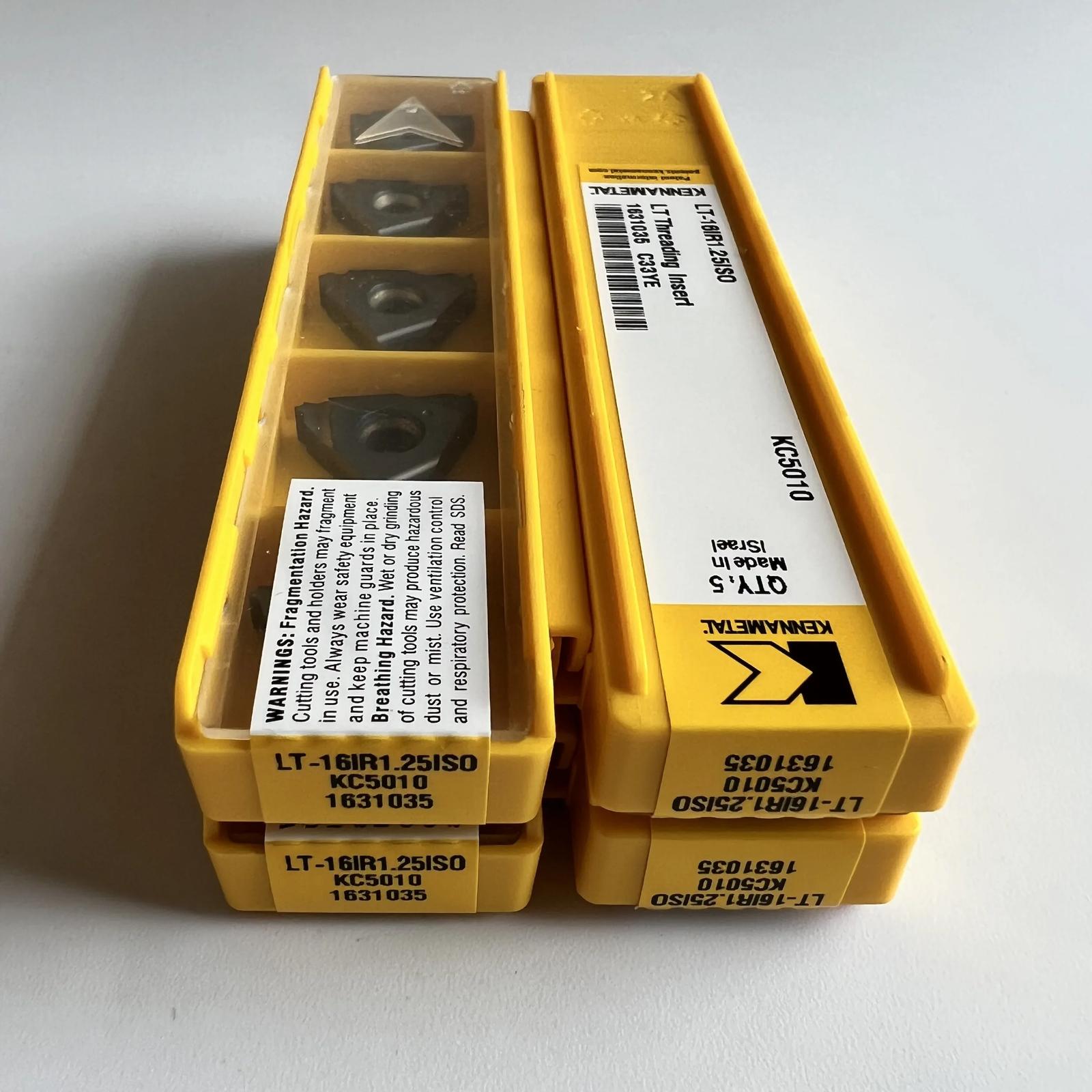 

KENNAMETEL / LT-16IR1.25ISO KC5010 / Оригінальна твердосплавна пластина 10 шт.