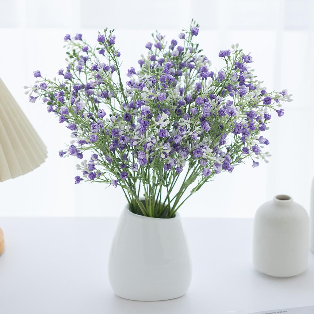 Artificial Flowers Plants Gypsophila Hot sales Wedding Bridal Bouquet Festival Home Decor Vase DIY Gifts Atmosphere Arrangement